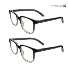 2 PK Unisex Blue Light Blocking Reading Glasses Computer Readers For Men Women